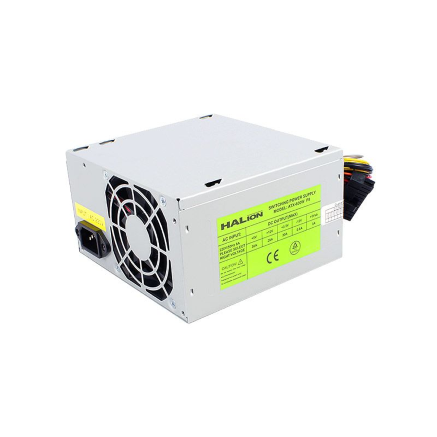 FUENTE DE PODER HALION ATX-600W